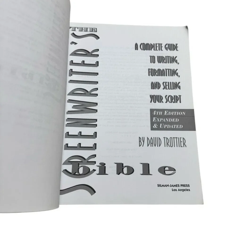 The Screenwriter's Bible: Writing, Formatting... by David Trottier 4th ed. 2005